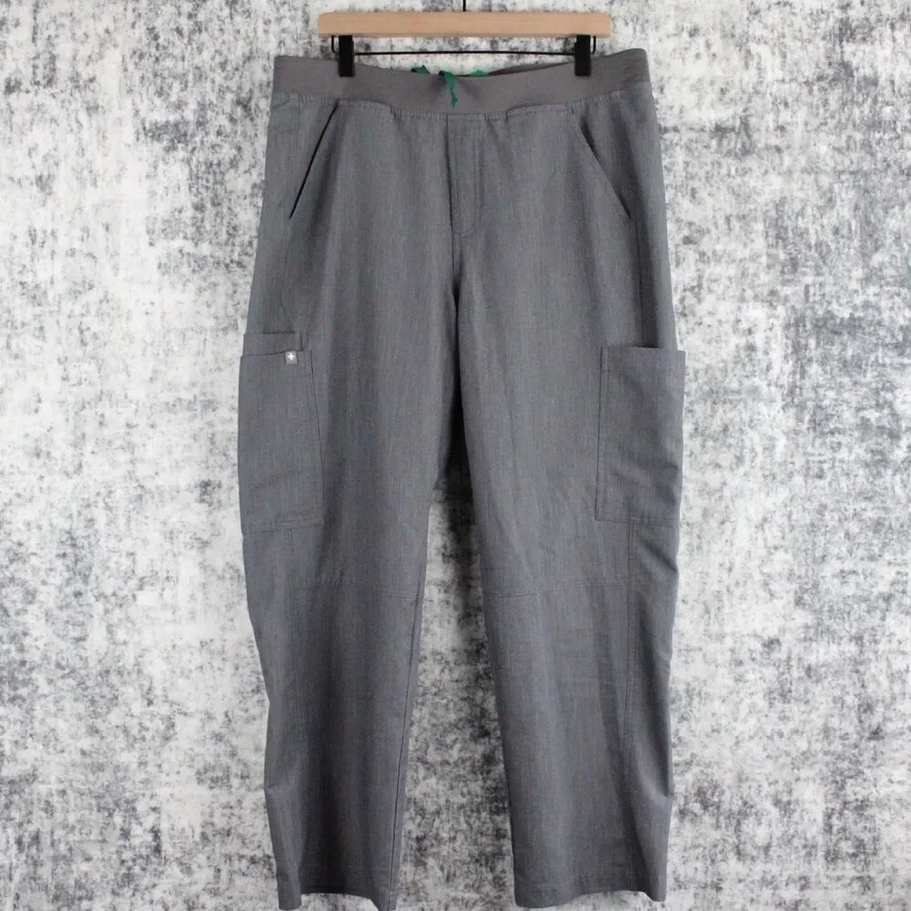 Figs Men’s Technical Collection Scrub Set Gray Pants XL/S T2001S -Top XXL FM1500